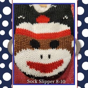 🐒 Sock Monkey Slippers
